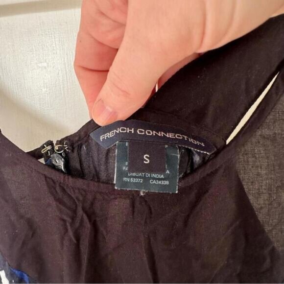 French Connection Abstract Print Short Romper - Picture 4 of 8